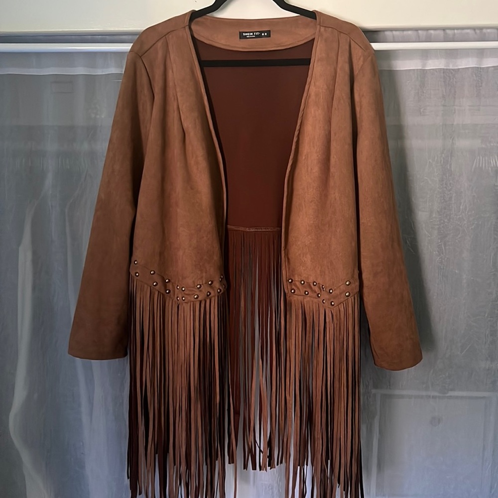 Shein Fringe Jacket